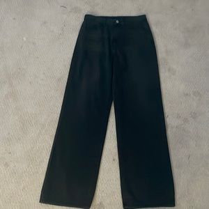 Cider- Wide leg black jeans